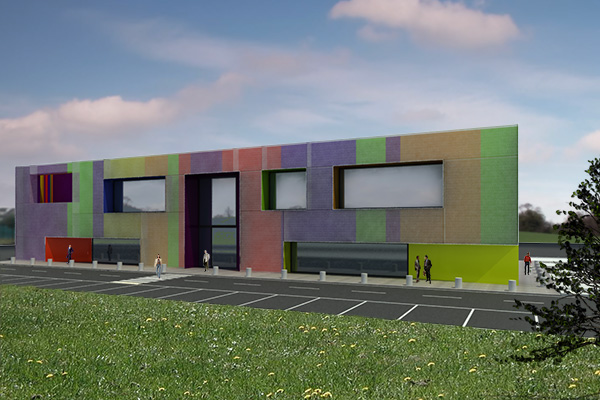 sistemazione_reorganization_facciata_facade_edificio_industriale_industrial_rete_net_infissi